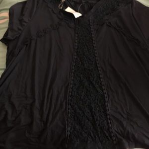 NWT navy blue top.
